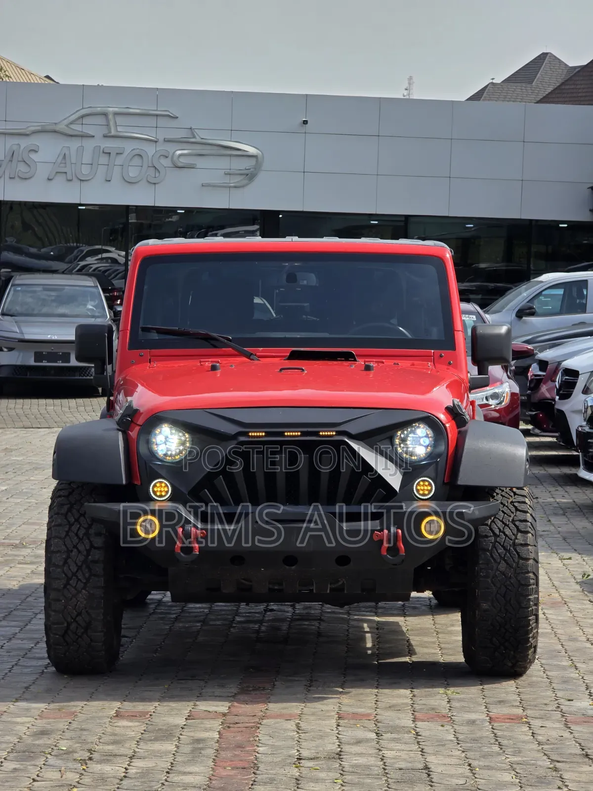 Jeep Wrangler 2014 Orange