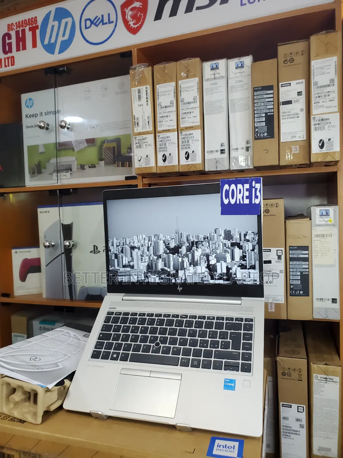 New Laptop HP EliteBook 745 G4 4GB Intel Core i3 SSD 256GB