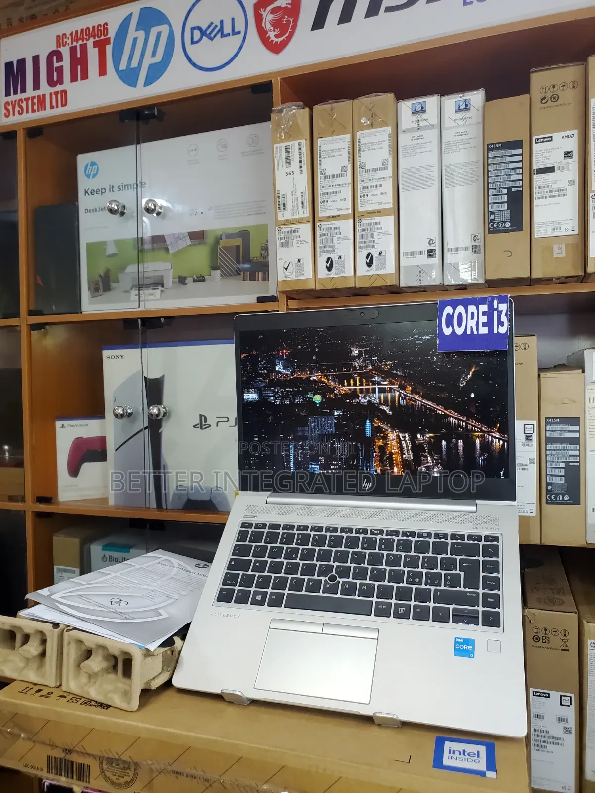 New Laptop HP EliteBook 745 G4 4GB Intel Core i3 SSD 256GB