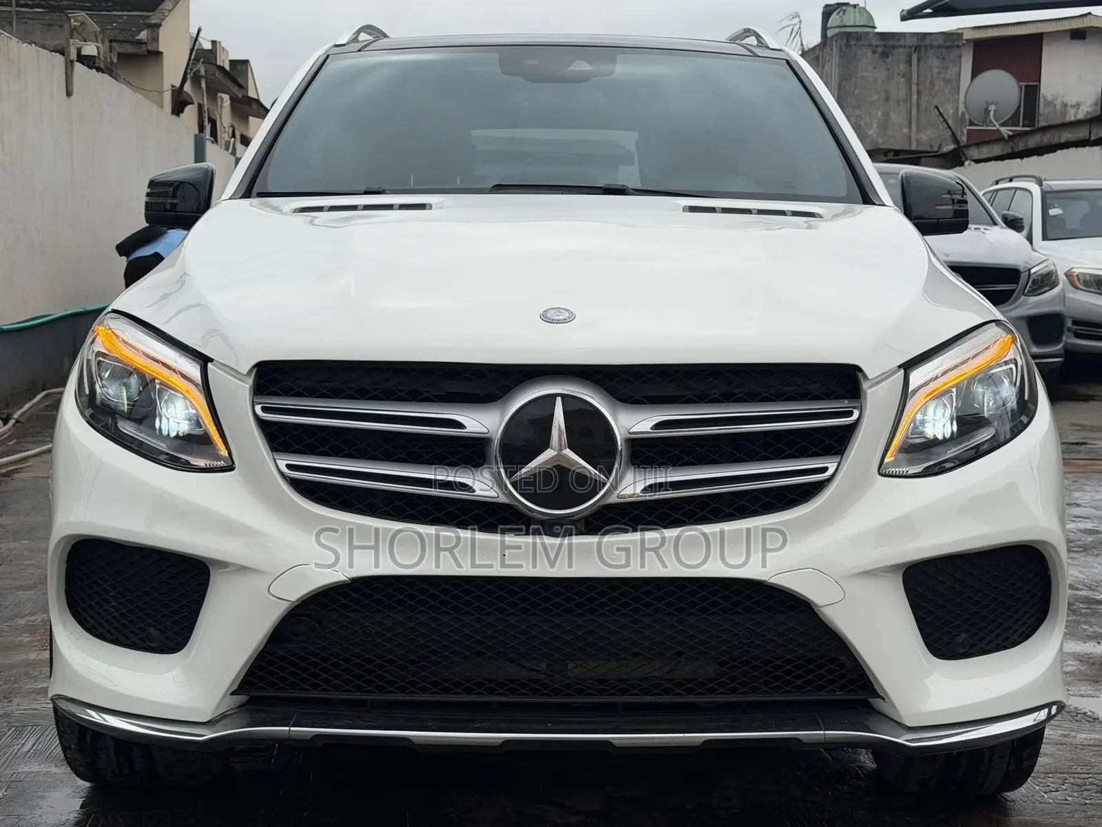 Mercedes-Benz GLE-Class 2017 White