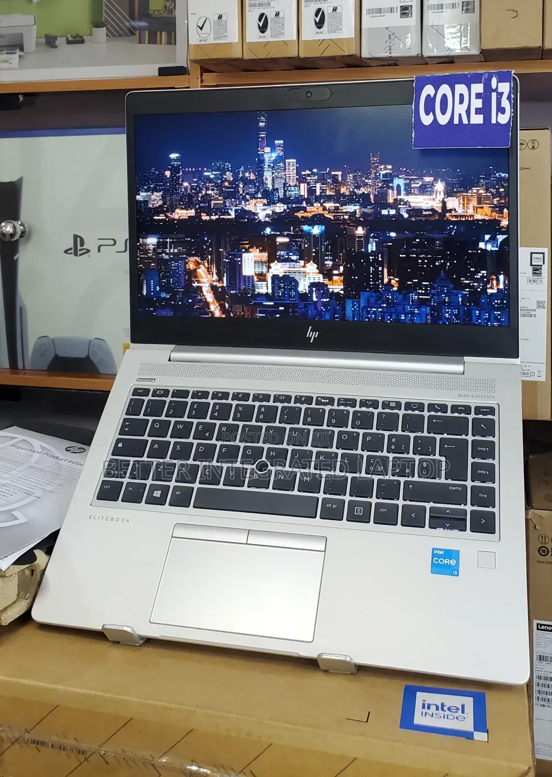 New Laptop HP EliteBook 745 G4 4GB Intel Core i3 SSD 256GB