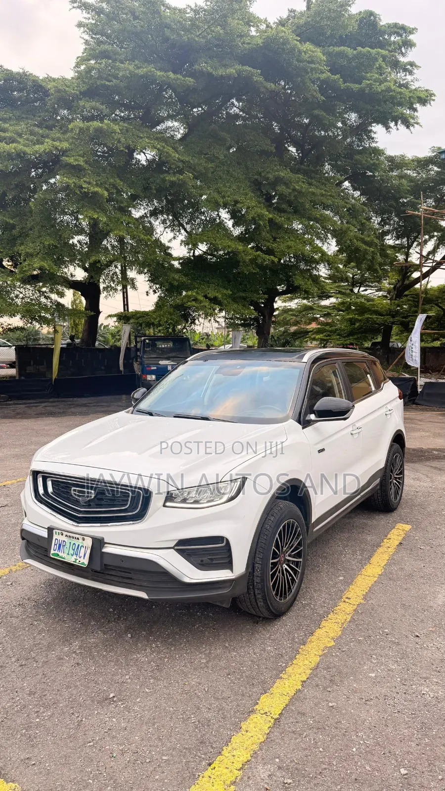 Geely Azkarra 2021 White