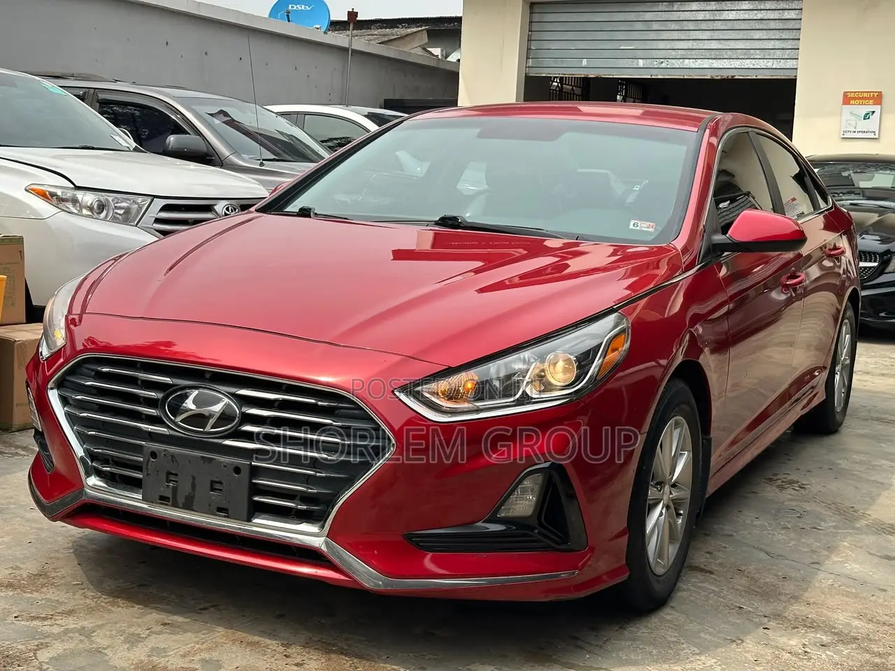 Hyundai Sonata 2018 Red