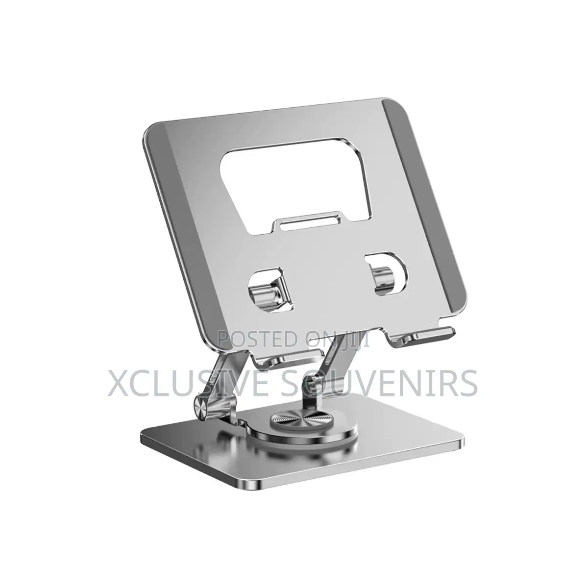 High Quality Metal Steel 360 Degree Rotating Folding Tablet Stand