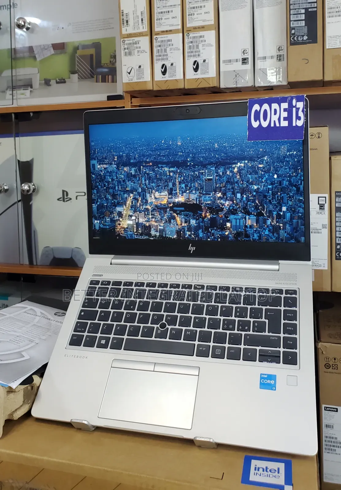 New Laptop HP EliteBook 745 G4 8GB Intel Core i3 SSD 256GB