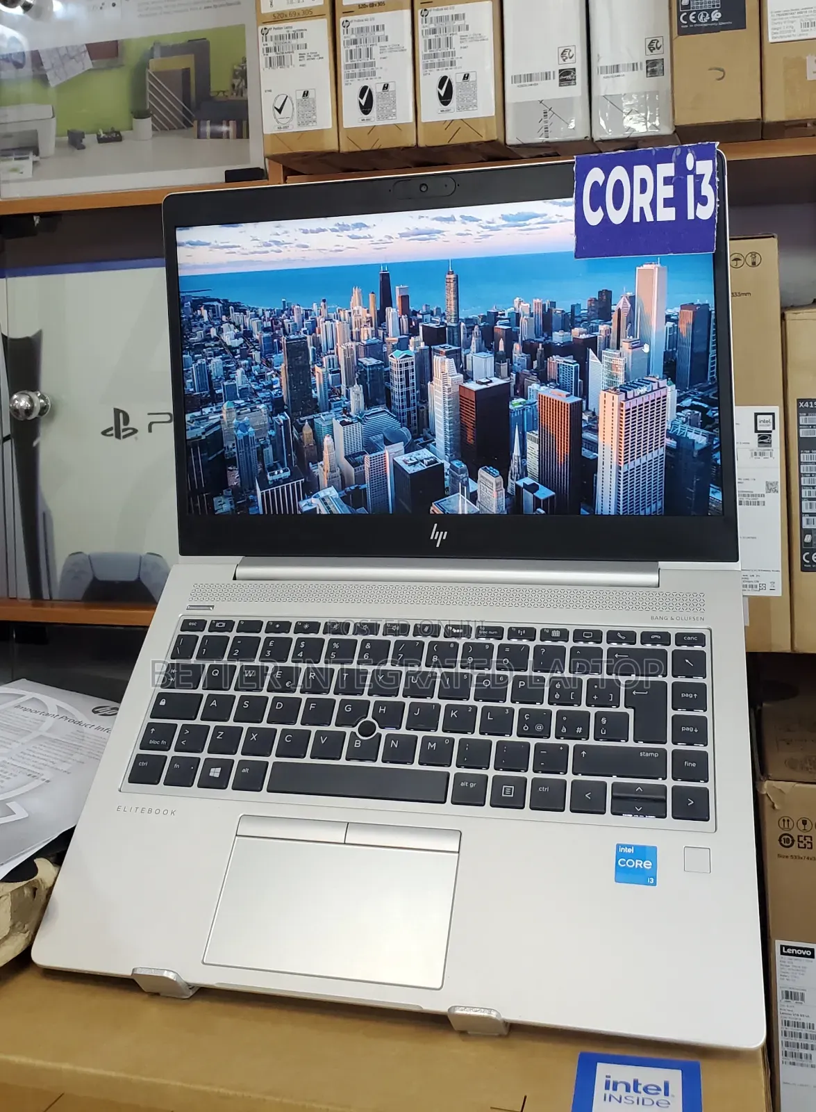 New Laptop HP EliteBook 745 G4 8GB Intel Core i3 SSD 256GB