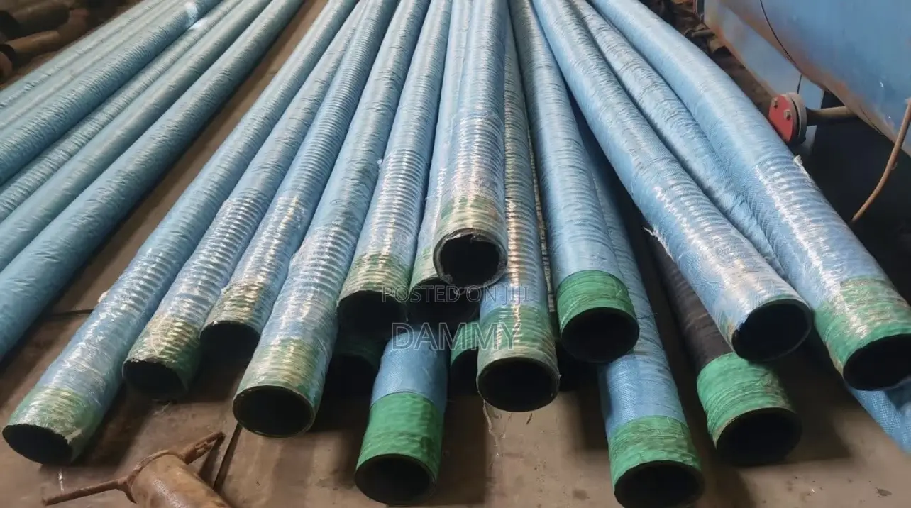 Heavy-Duty Industrial Suction and Discharge Rubber Hoses