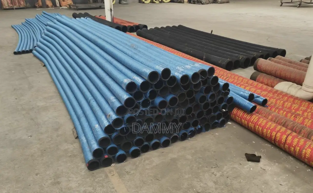 Heavy-Duty Industrial Suction and Discharge Rubber Hoses