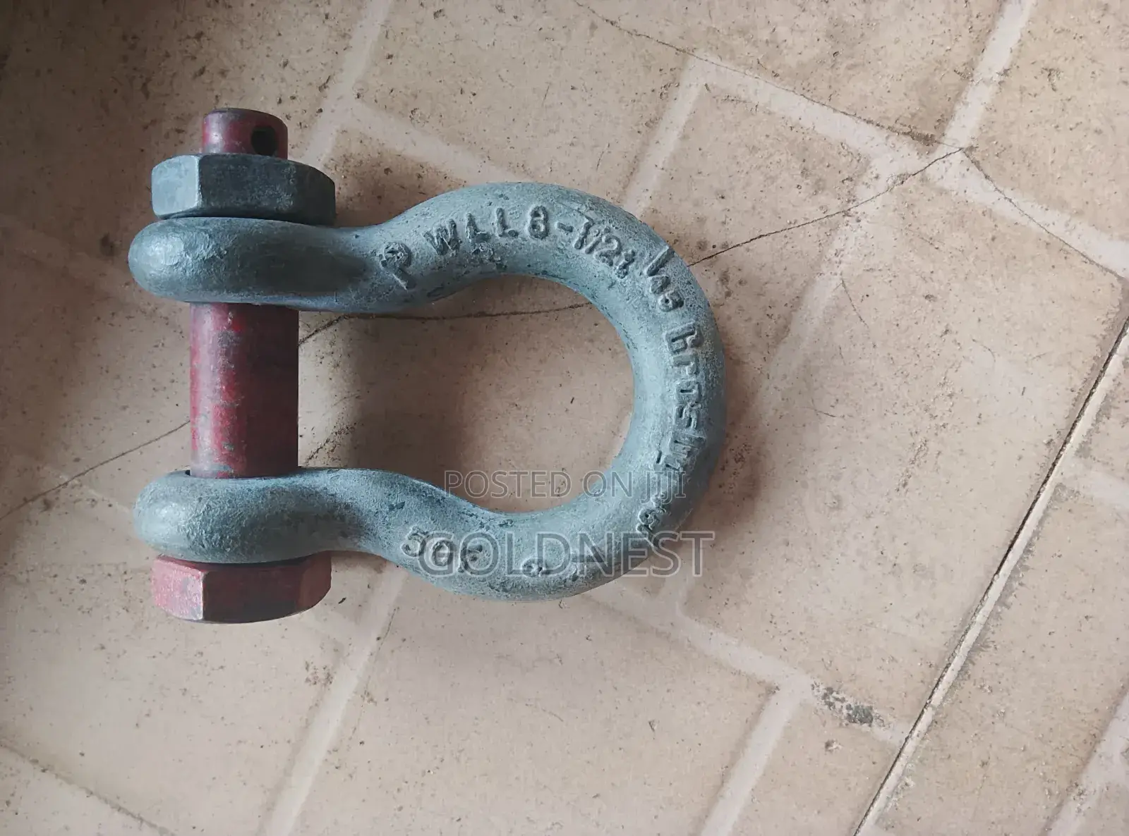 Bolt-Type Anchor Shackle (Size 1-1/2 Inch)