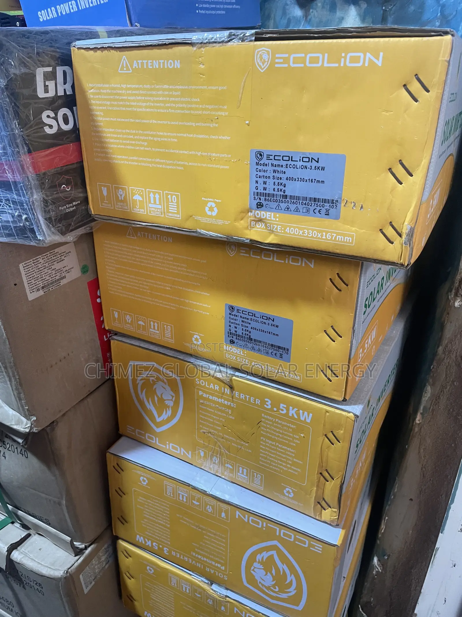 3.5kva Hybrid Inverter ECOLION 24volts