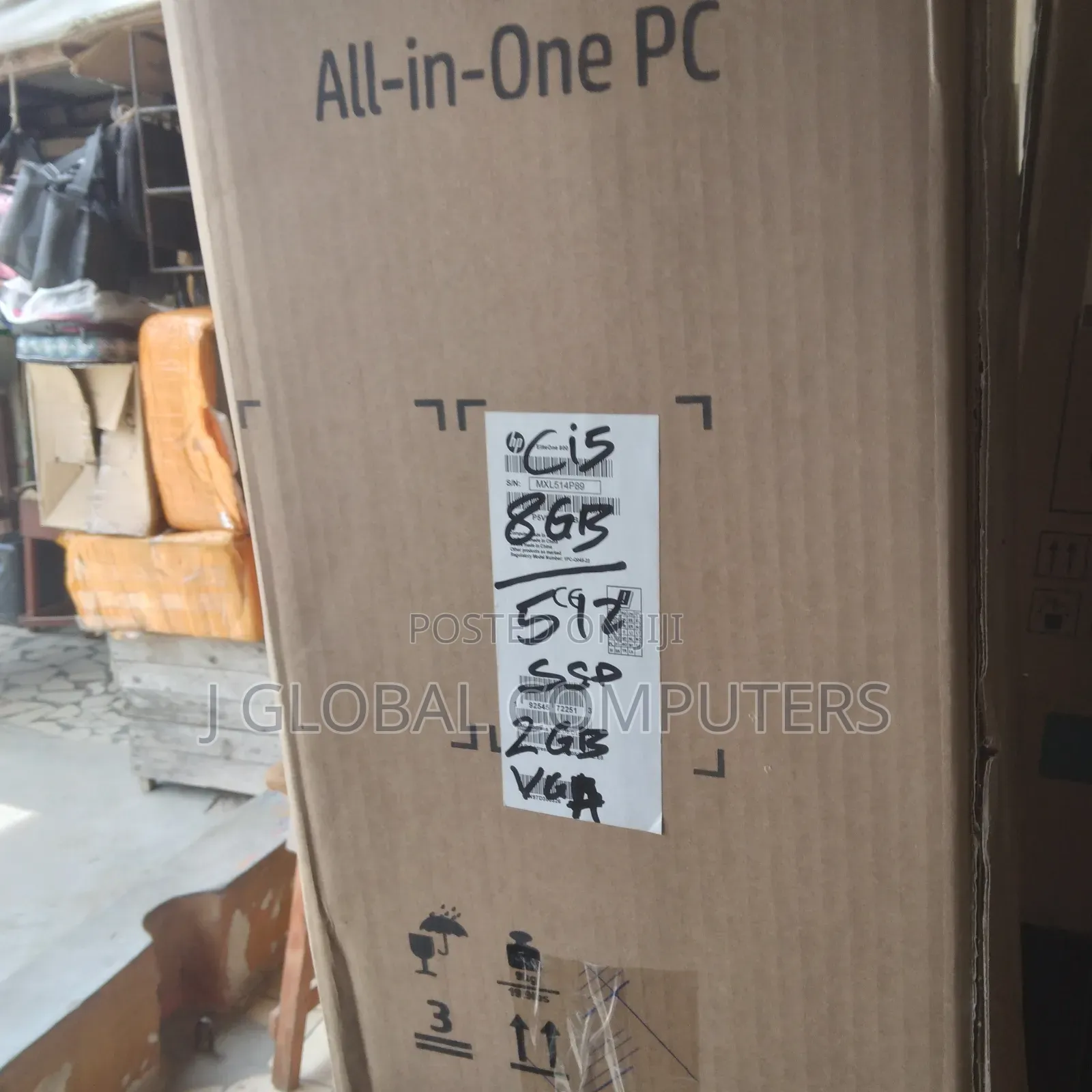 New Desktop Computer HP EliteOne 800 8GB Intel Core i5 SSD 512GB