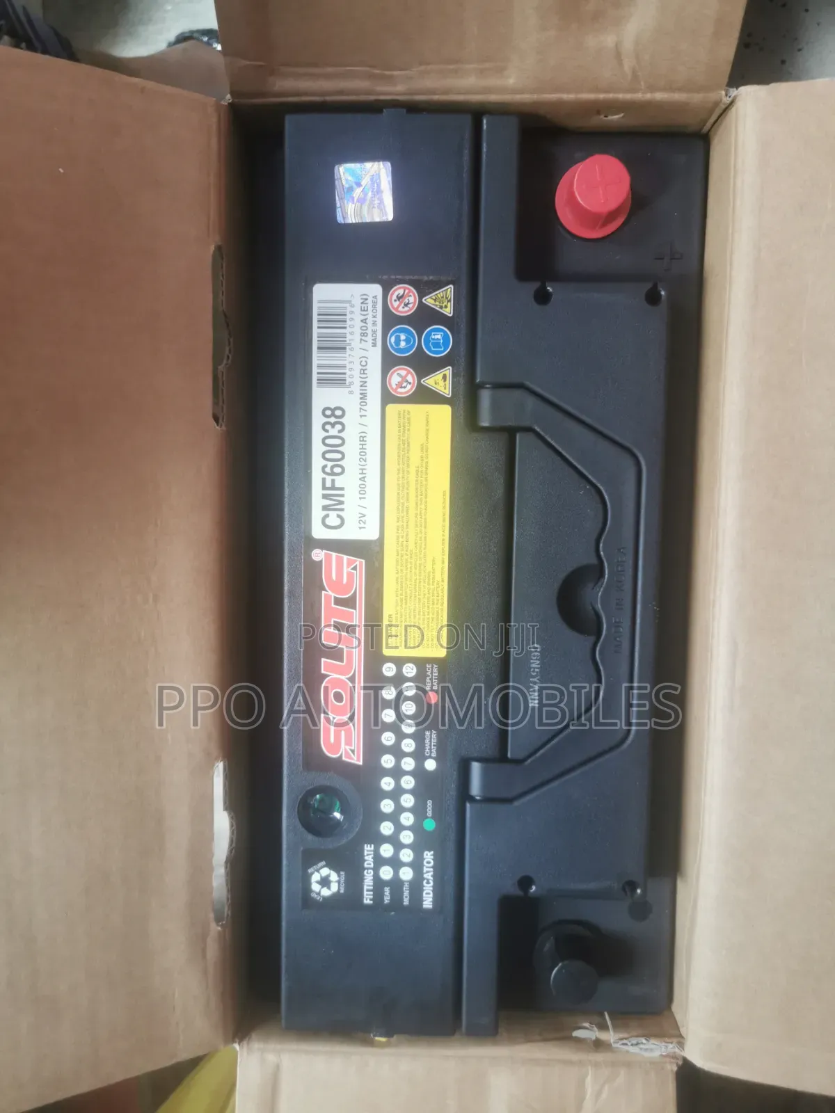 12v 100ah Solite Original Korea Battery.