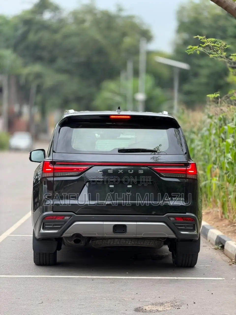New Lexus LX 500d 2026 Black
