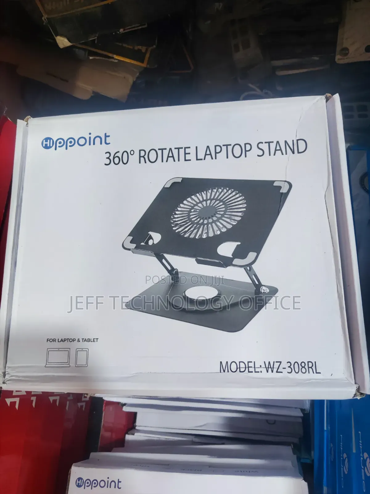 Uppoint 360° Rotate Laptop Stand With Fan