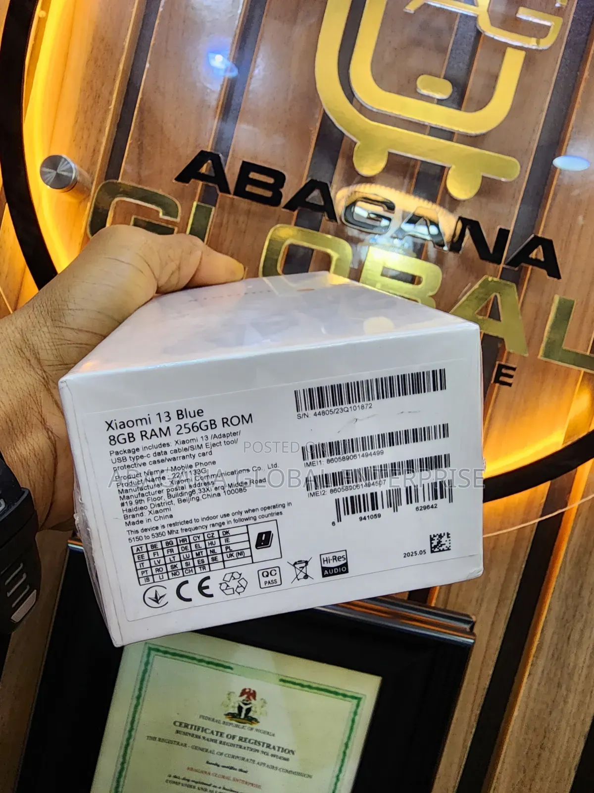New Xiaomi 13 256 GB Blue