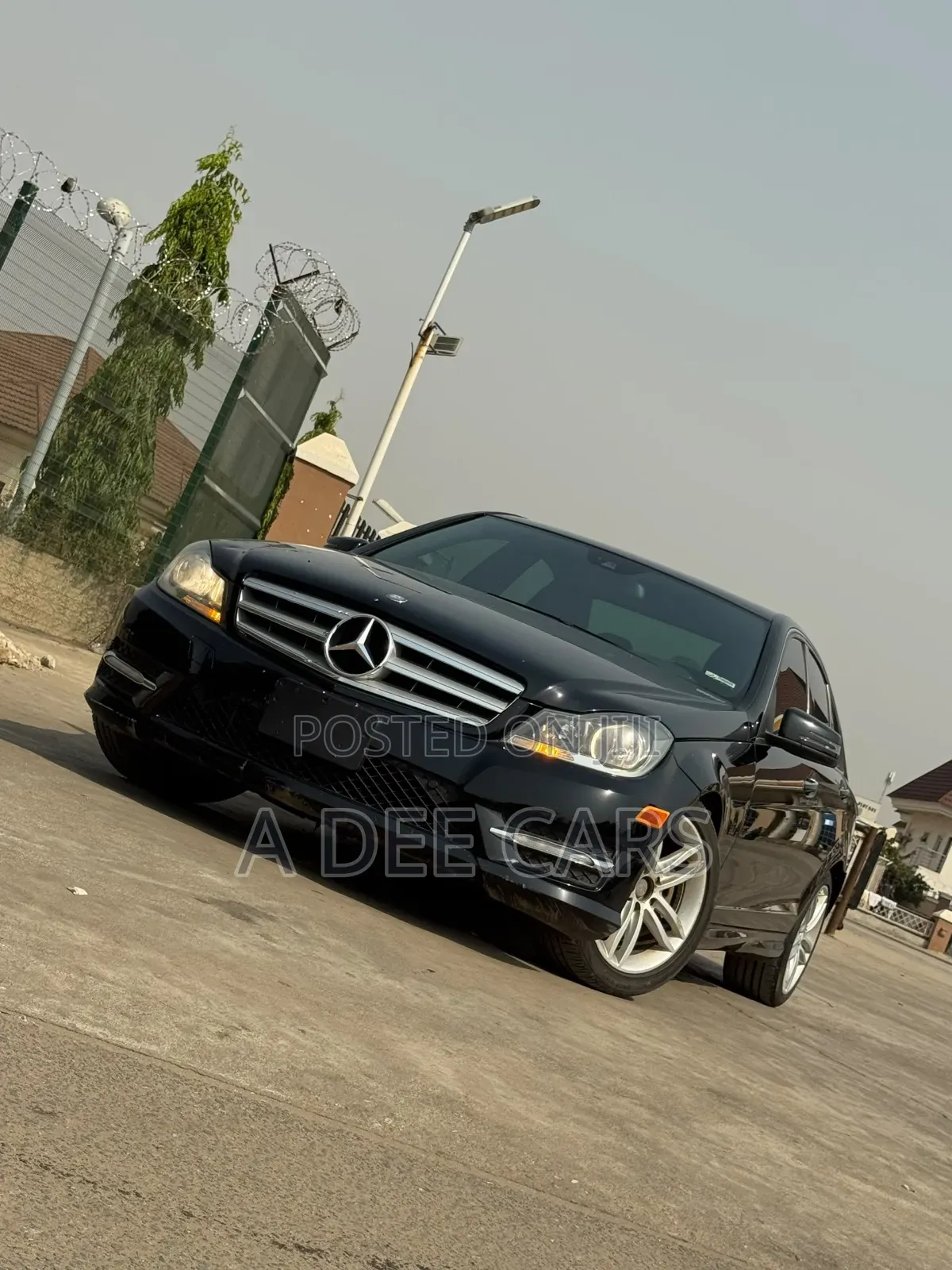 Mercedes-Benz C300 2012 Black