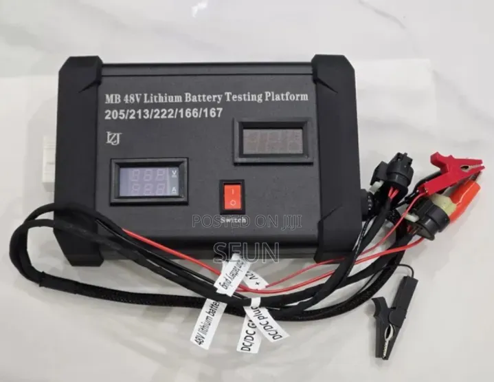 Mercedes Benz 48V Hybrid Battery Bench Test Platform