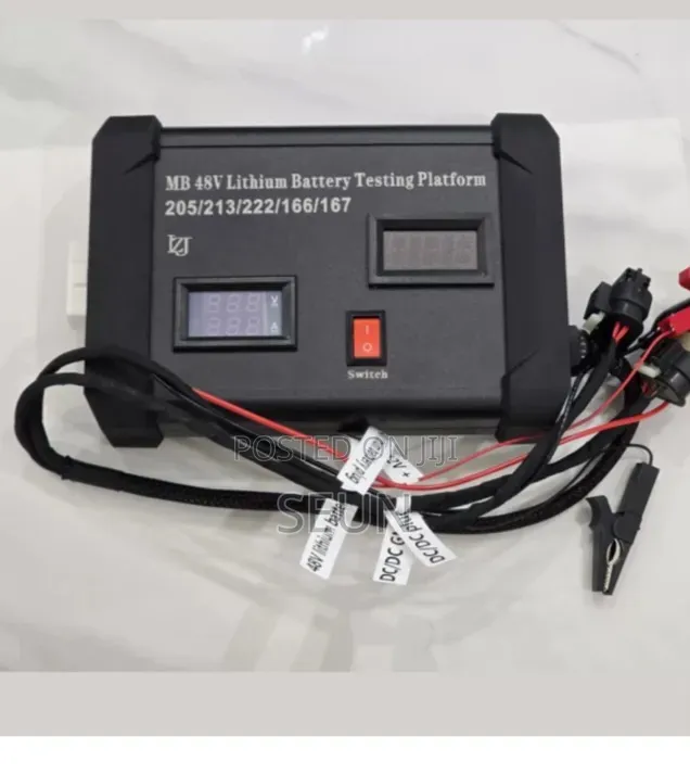 Mercedes Benz 48V Hybrid Battery Bench Test Platform