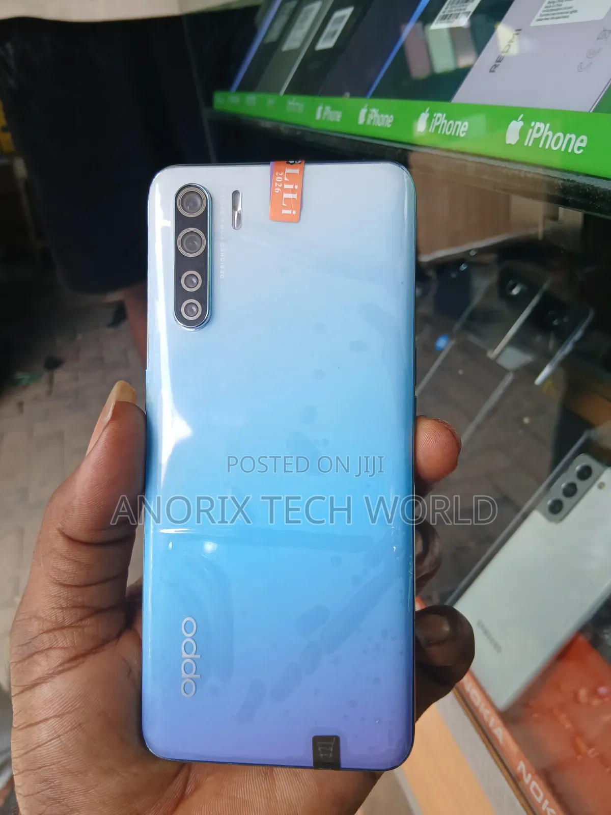 Oppo F15 256 GB Blue