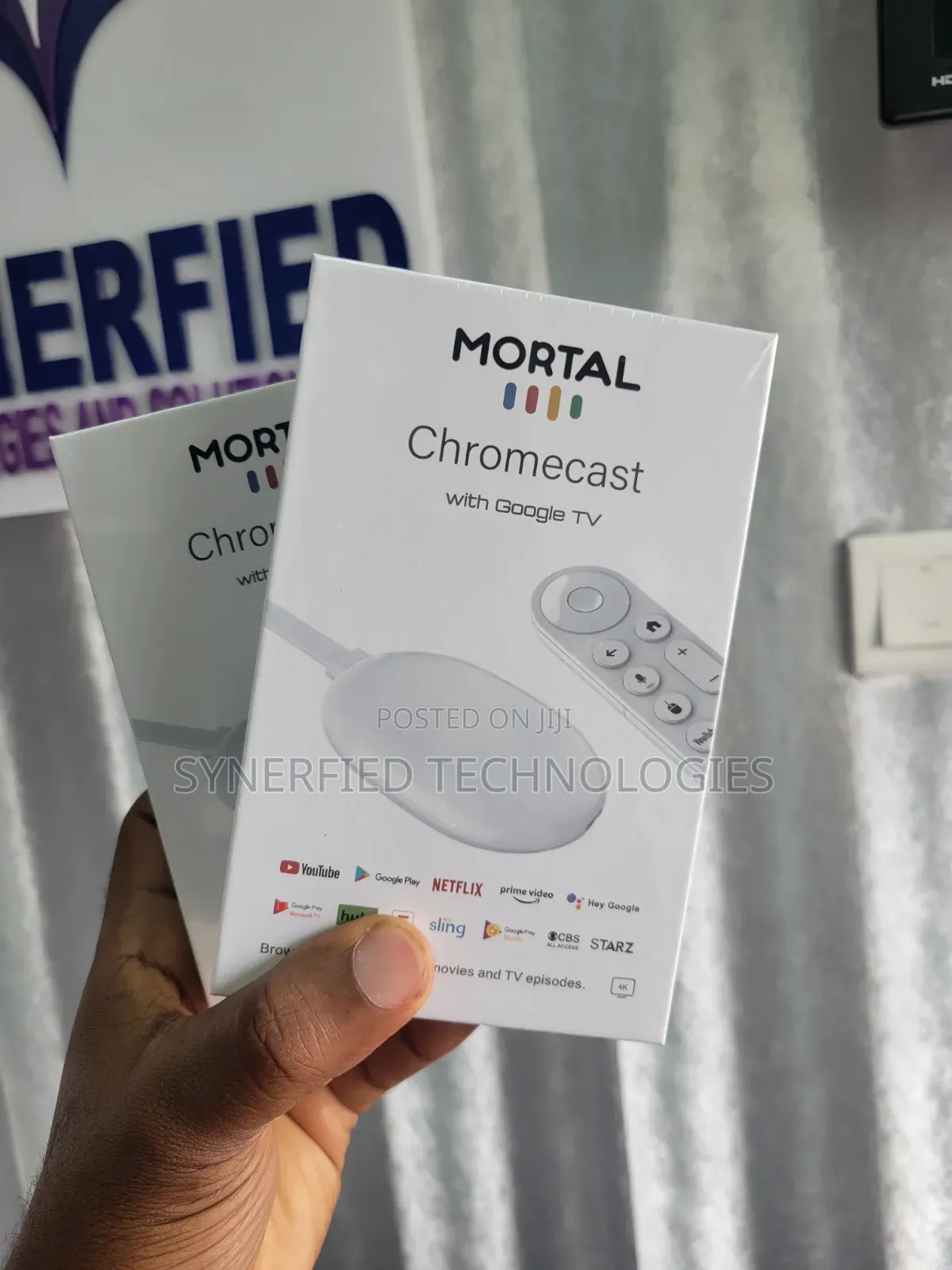 Mortal Chromecast With Google TV, Ultra HD Streaming Device