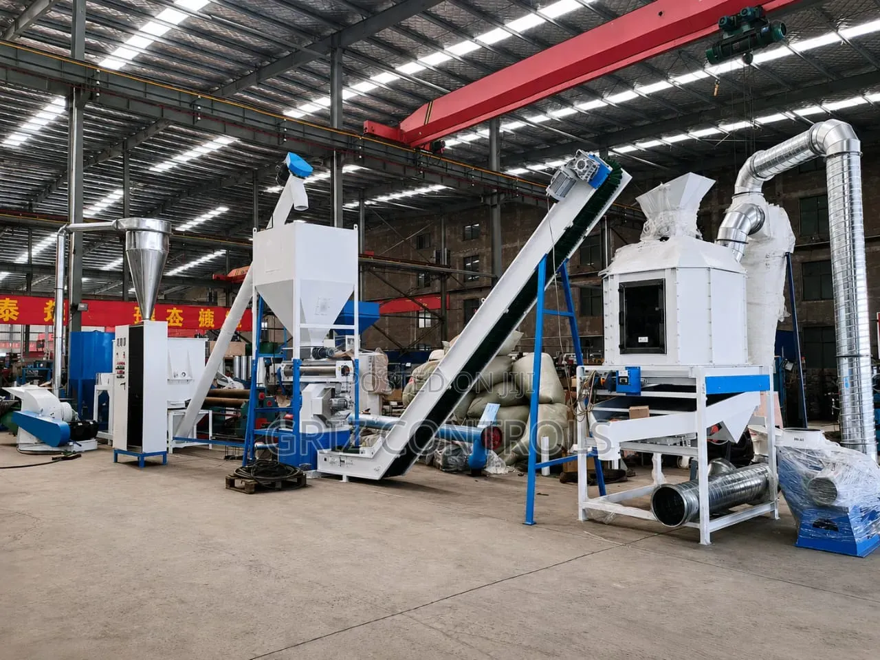 GRIZ CONTROLS Animal Feed Processing Plant