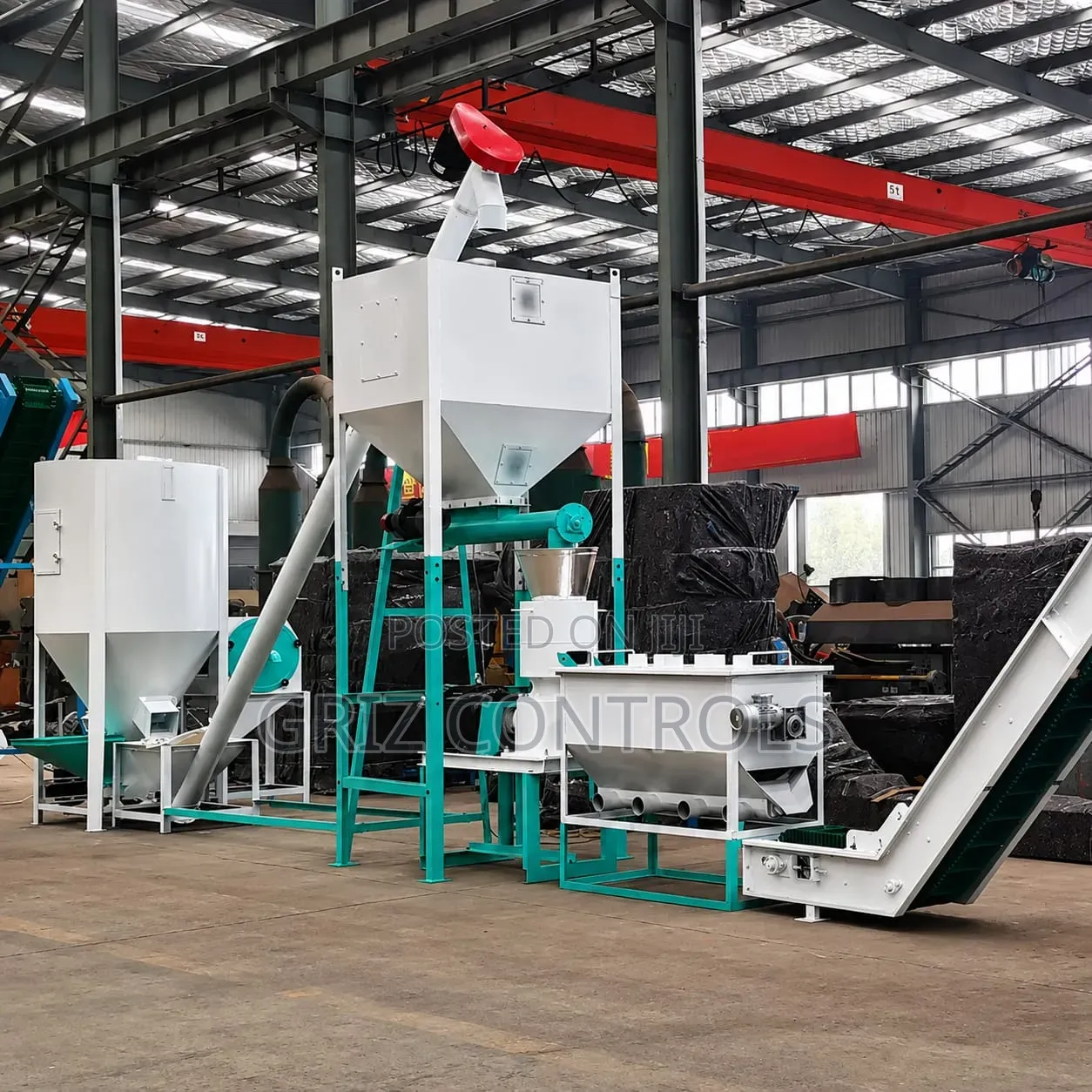 GRIZ CONTROLS Animal Feed Processing Plant