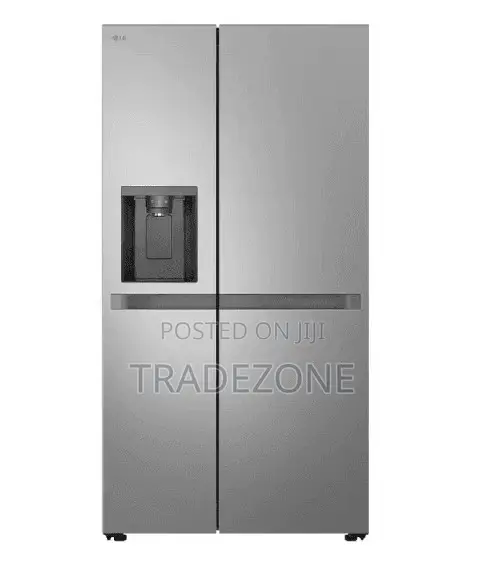 LG 674 Liters Side by Side Refrigerator With Dispenser | REF257KLKW-L
