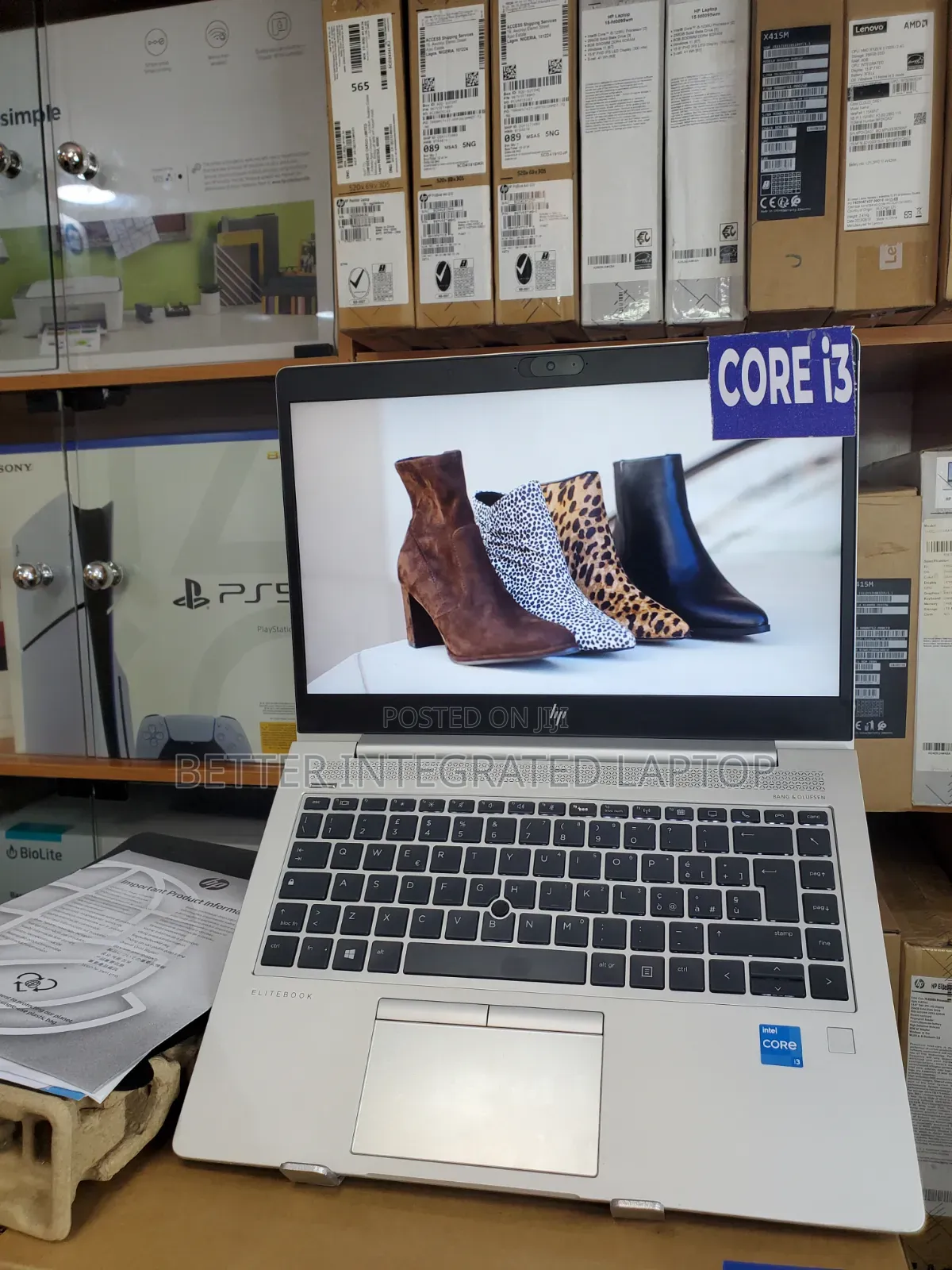 New Laptop HP EliteBook 745 G4 16GB Intel Core i3 SSD 256GB