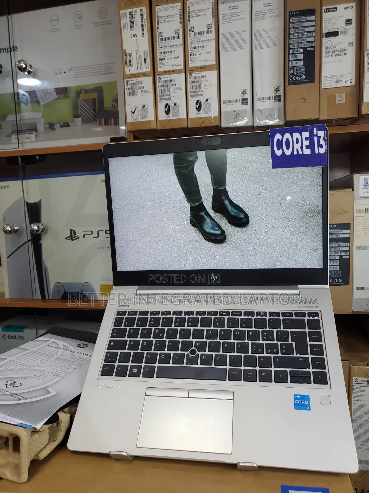 New Laptop HP EliteBook 745 G4 16GB Intel Core i3 SSD 256GB