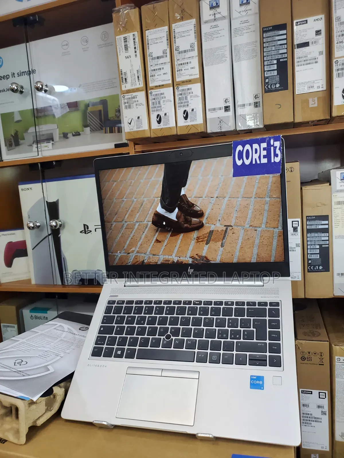 New Laptop HP EliteBook 745 G4 16GB Intel Core i3 SSD 256GB
