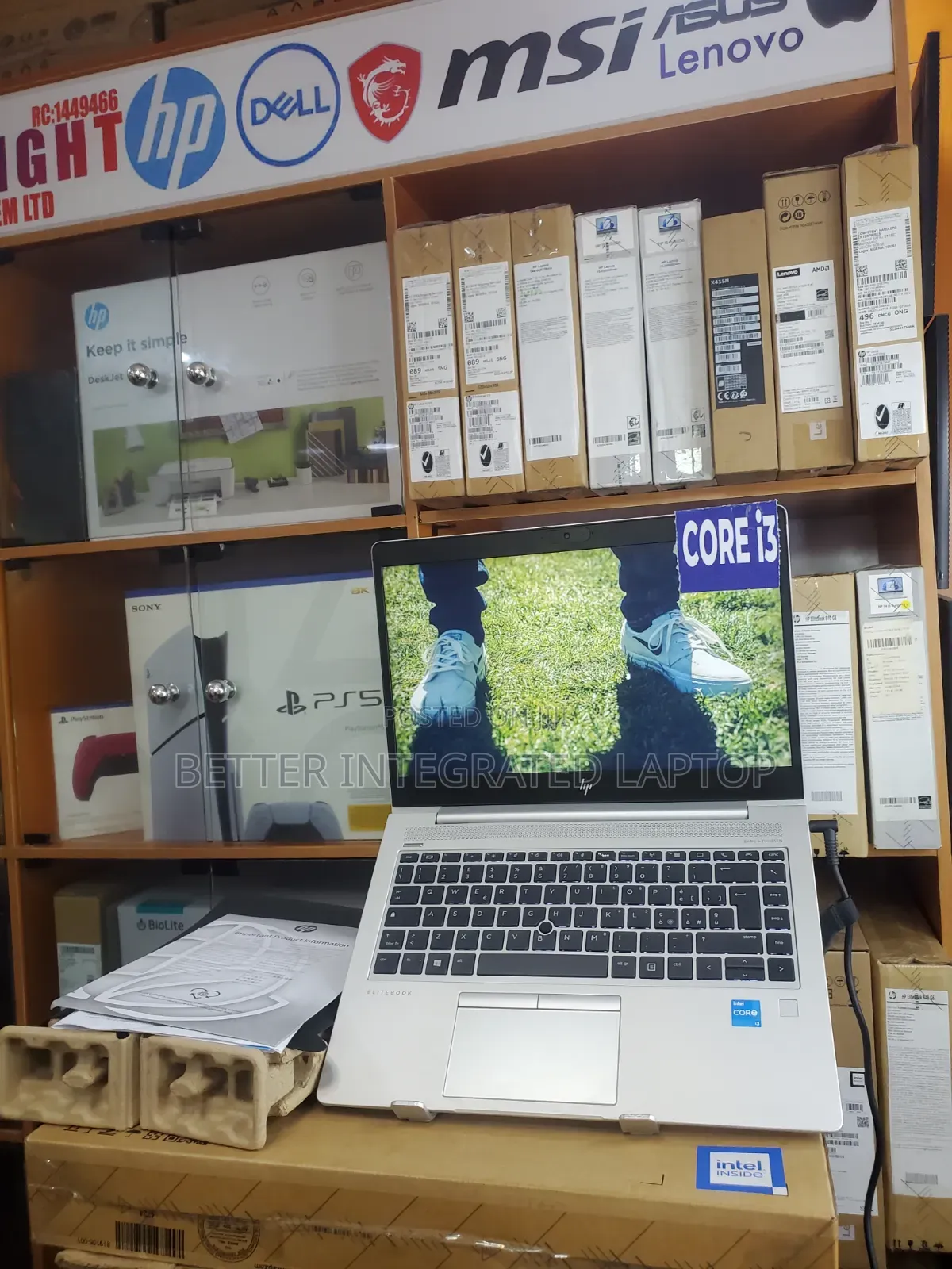 New Laptop HP EliteBook 745 G4 16GB Intel Core i3 SSD 256GB