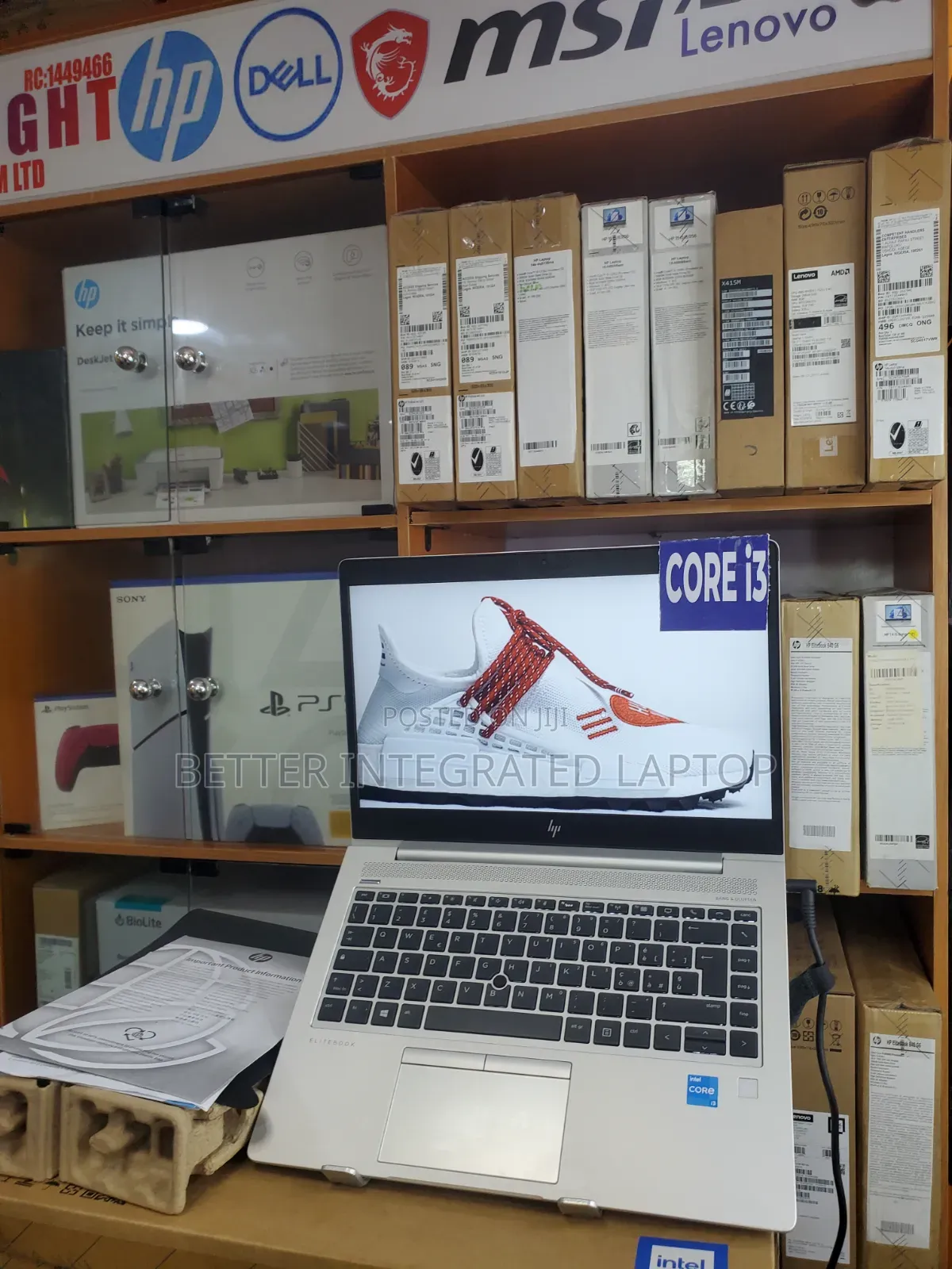 New Laptop HP EliteBook 745 G4 4GB Intel Core i3 SSD 512GB