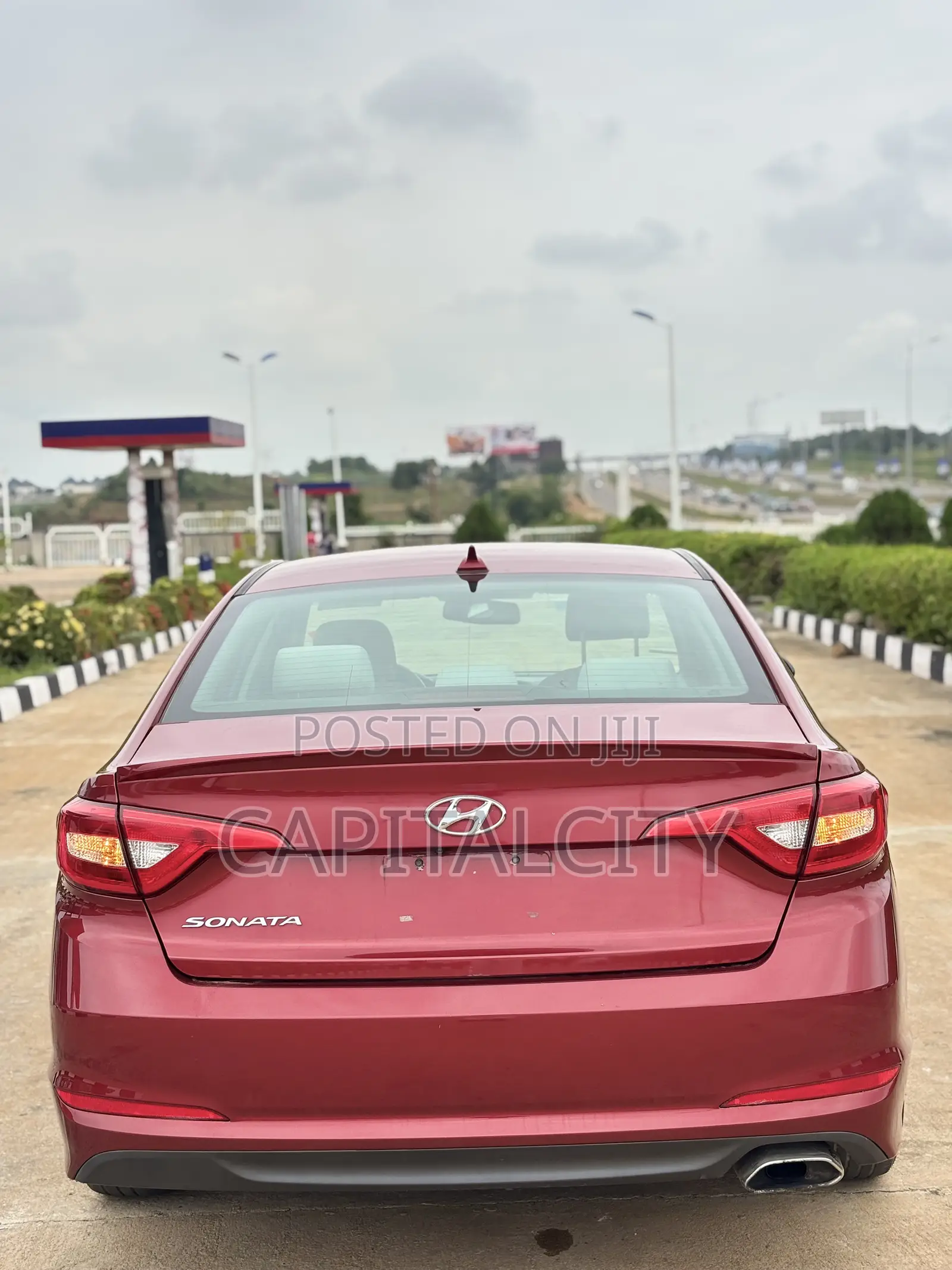 Hyundai Sonata Eco 4dr Sedan (1.6L 4cyl Turbo 7AM) 2015 Red