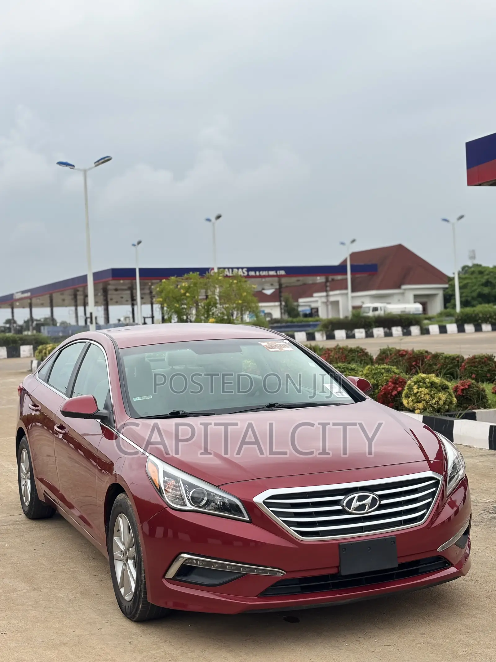 Hyundai Sonata Eco 4dr Sedan (1.6L 4cyl Turbo 7AM) 2015 Red