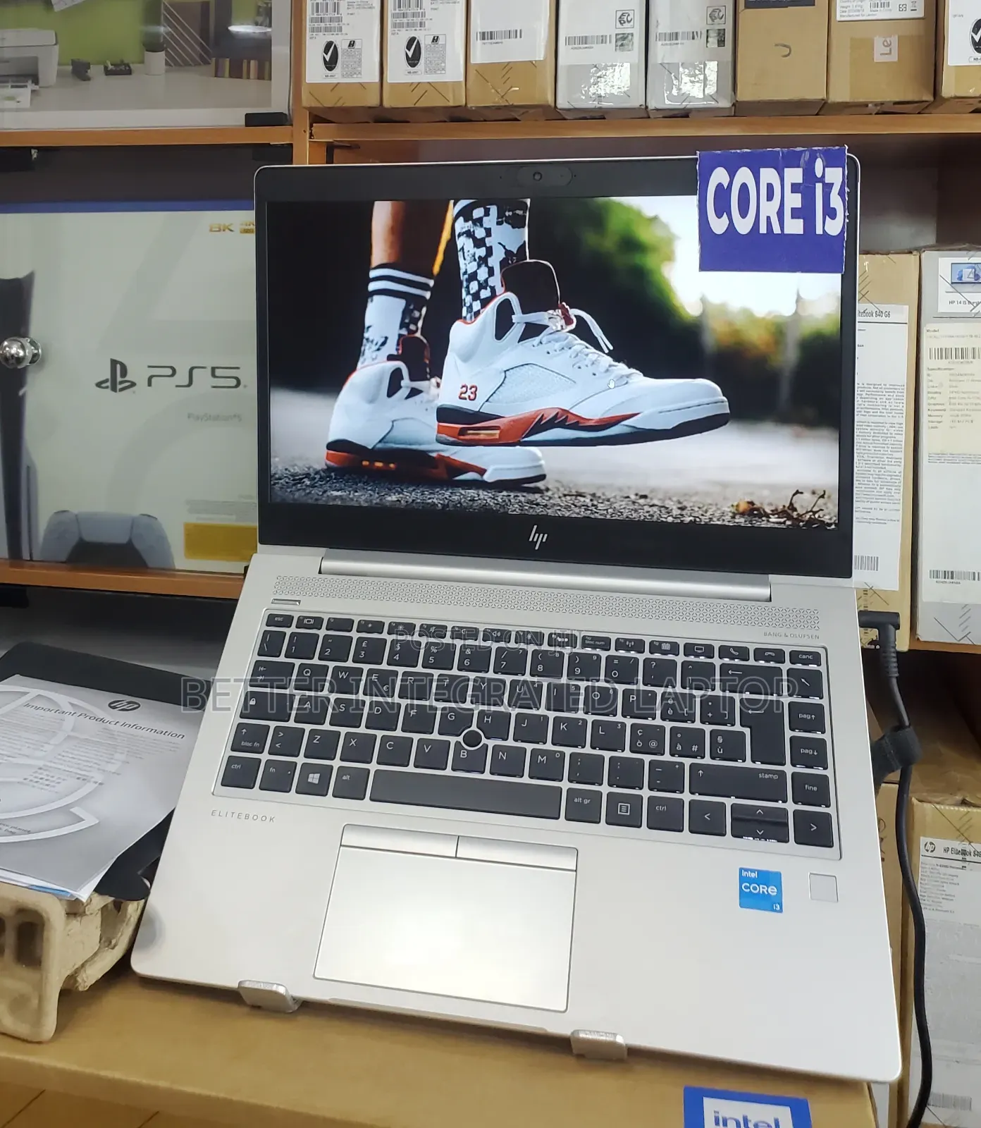 New Laptop HP EliteBook 745 G4 4GB Intel Core i3 SSD 512GB