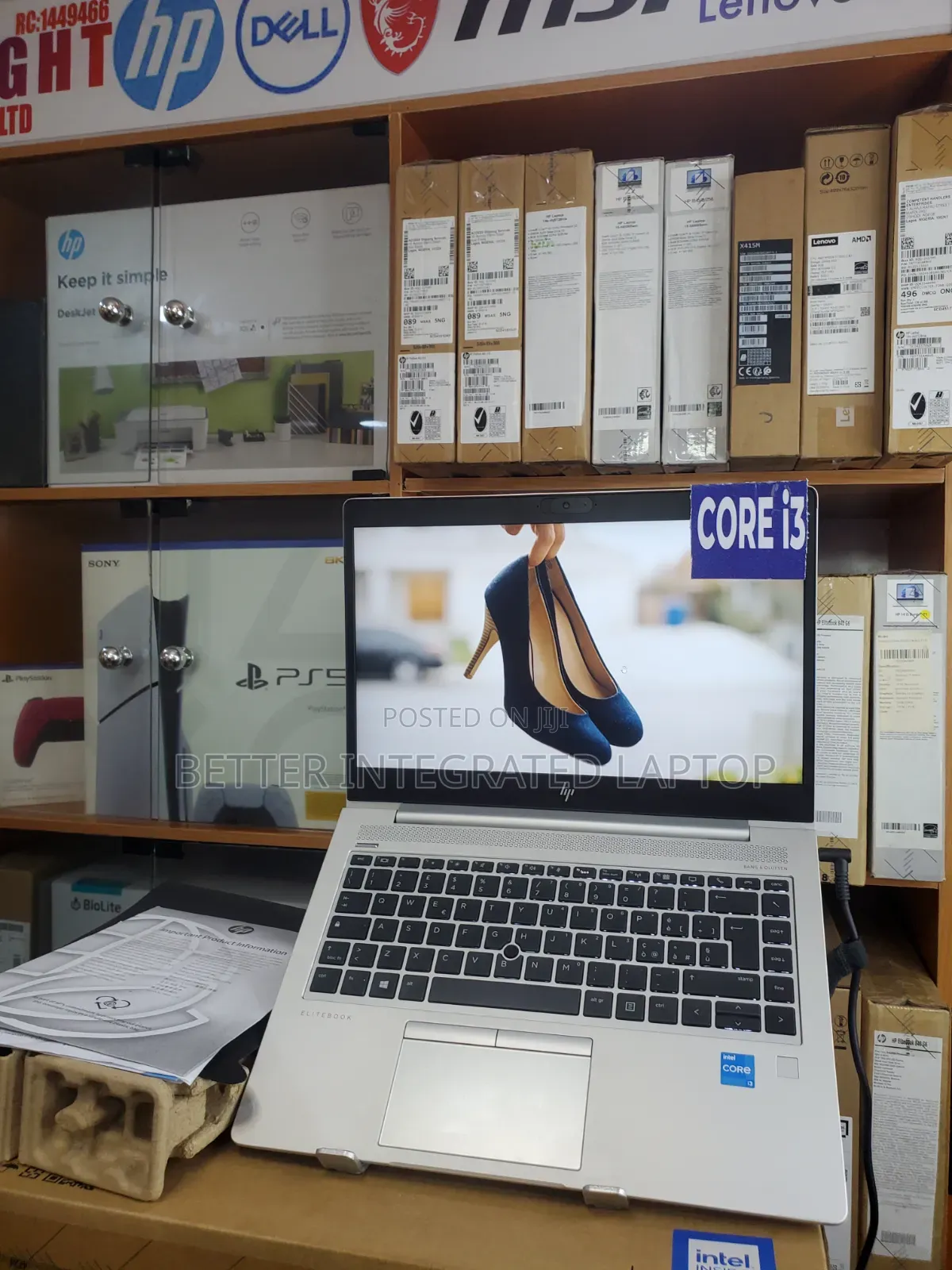 New Laptop HP EliteBook 745 G4 8GB Intel Core i3 SSD 512GB