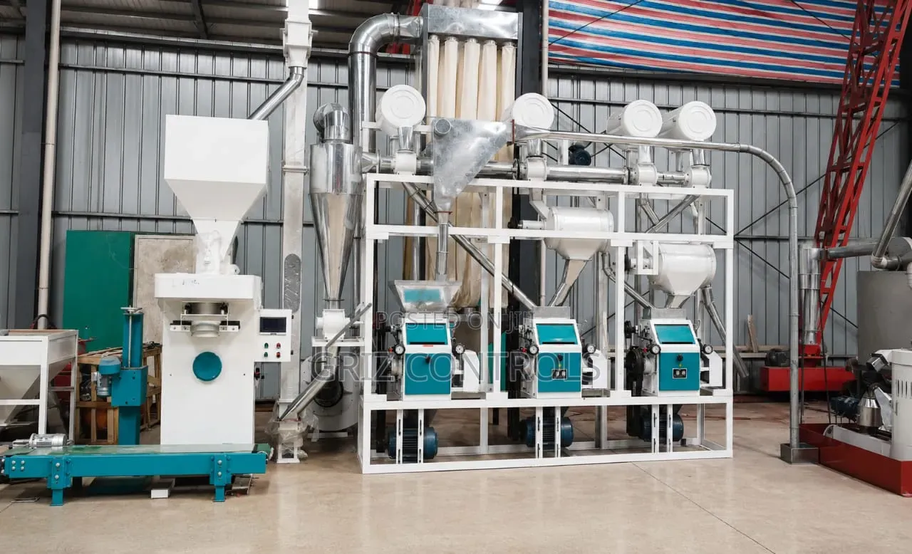 GRIZ CONTROLS Roller Flour Milling Plant