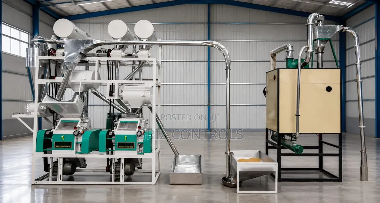GRIZ CONTROLS Roller Flour Milling Plant