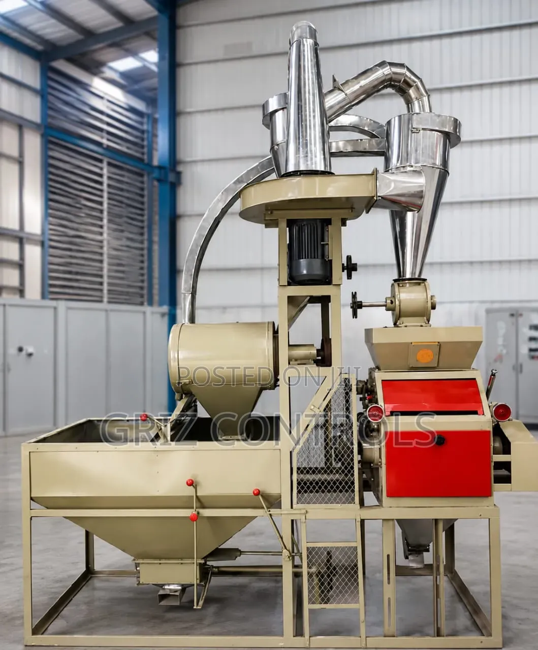 GRIZ CONTROLS Roller Flour Milling Plant