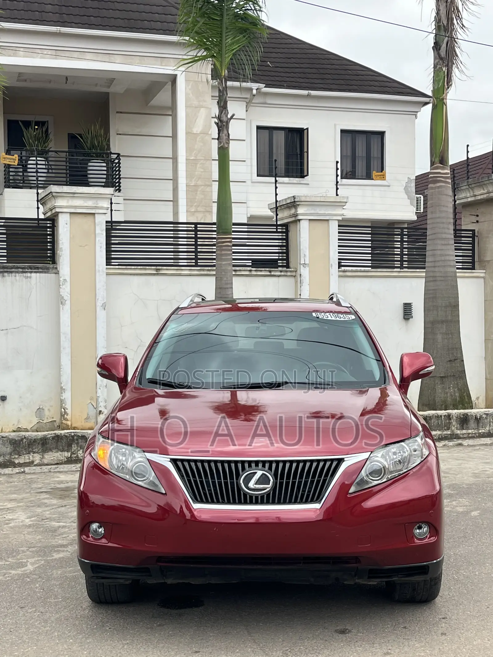 Lexus RX 350 2011 Red