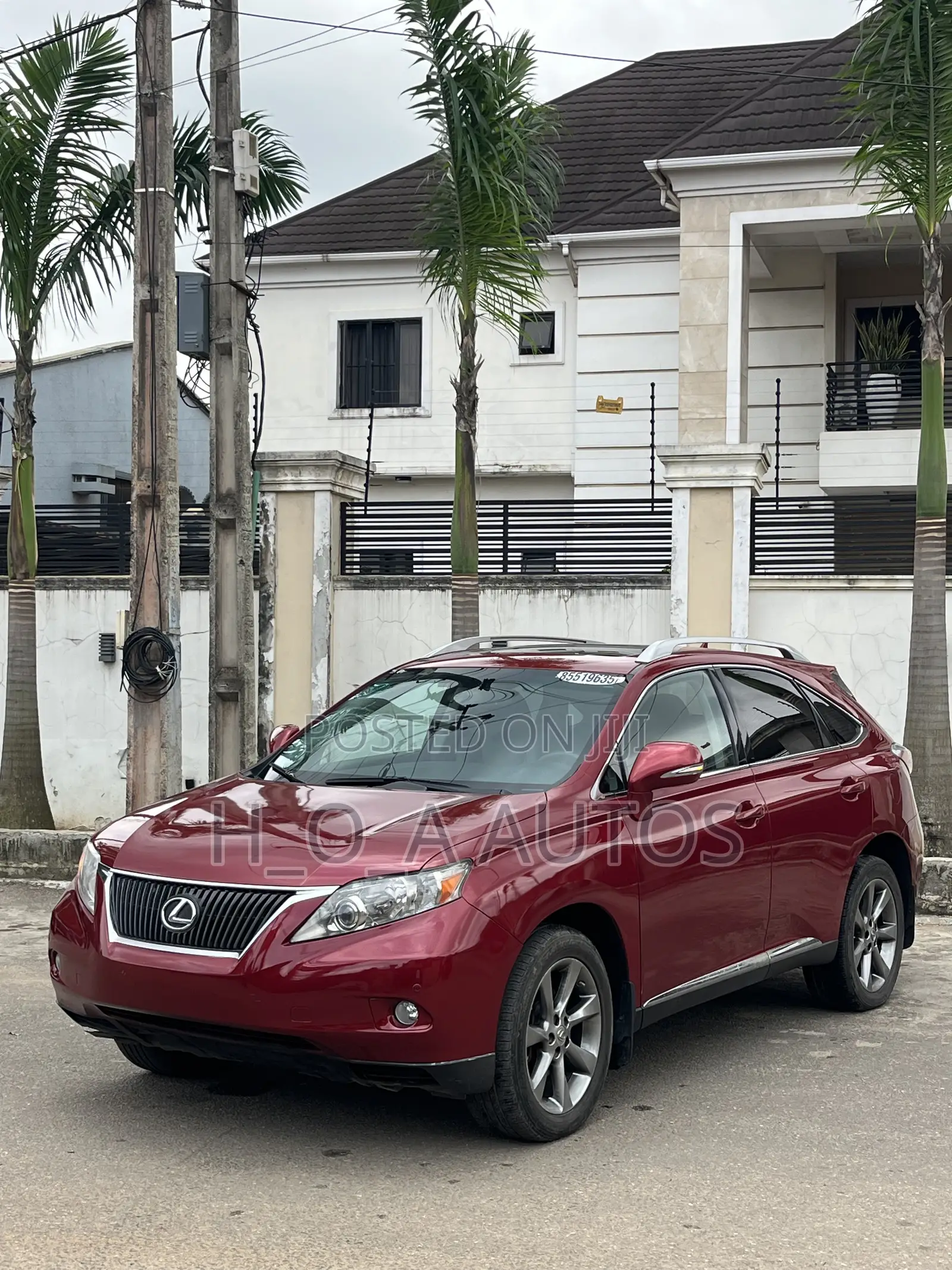 Lexus RX 350 2011 Red