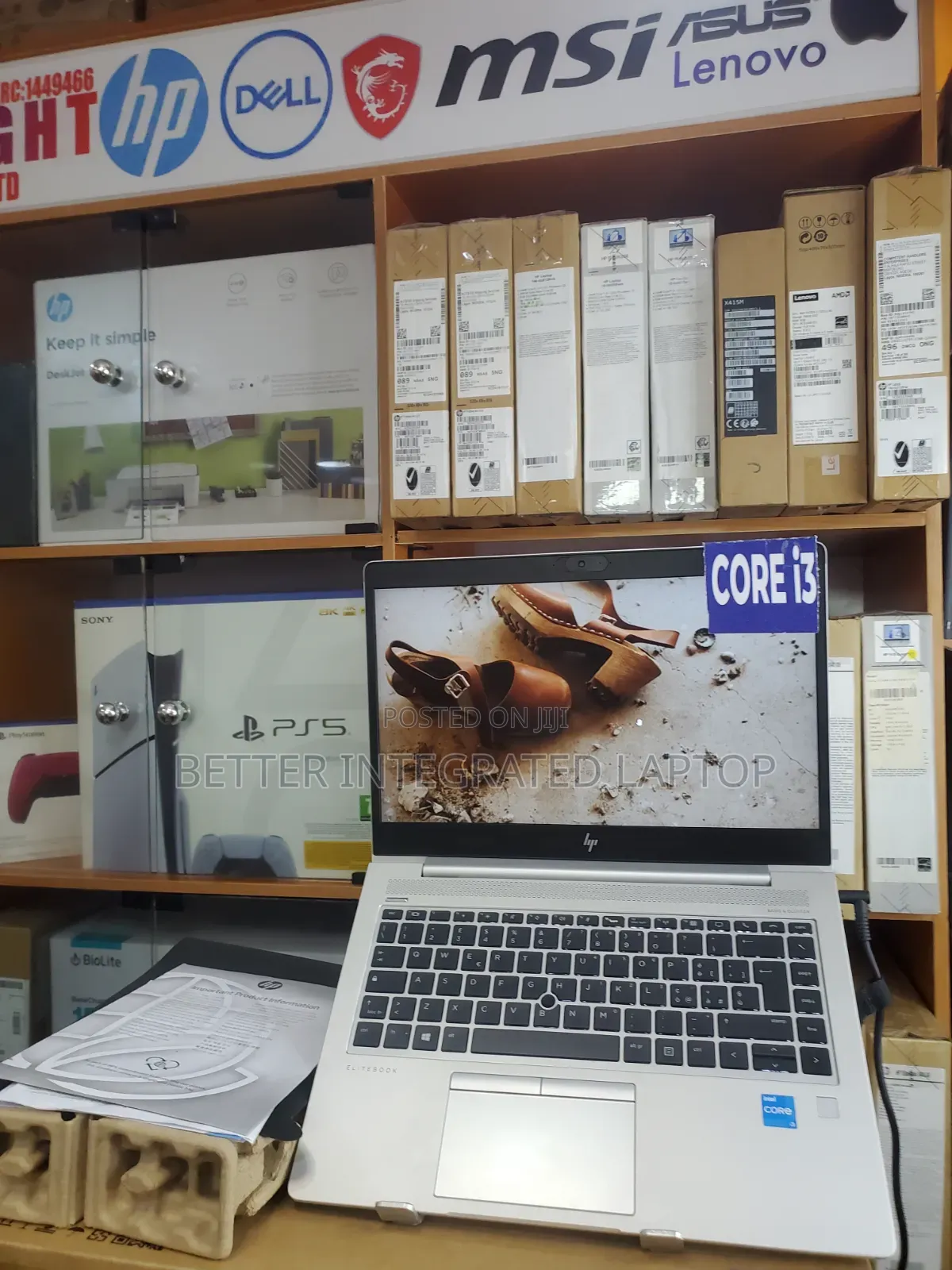 New Laptop HP EliteBook 745 G4 8GB Intel Core i3 SSD 512GB
