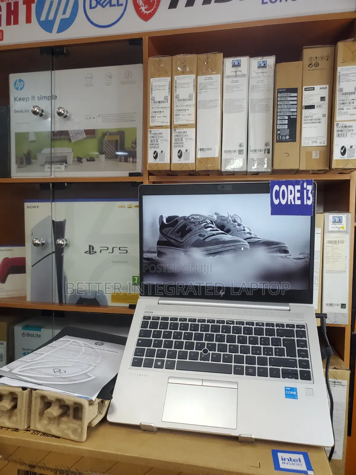 New Laptop HP EliteBook 745 G4 8GB Intel Core i3 SSD 512GB