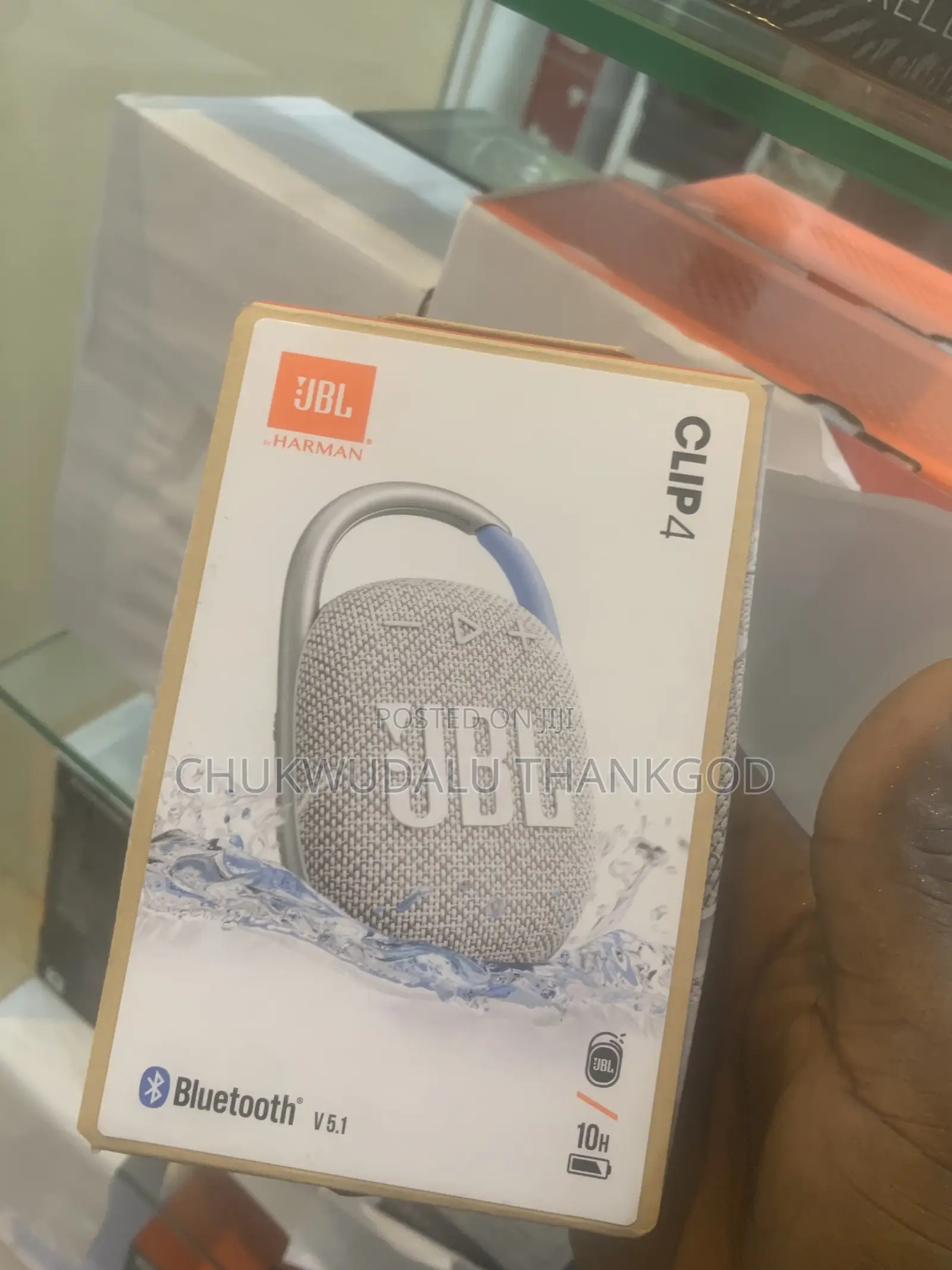 JBL Clip4 Ip67 Waterproof Outdoor Speakers Mini Stereo