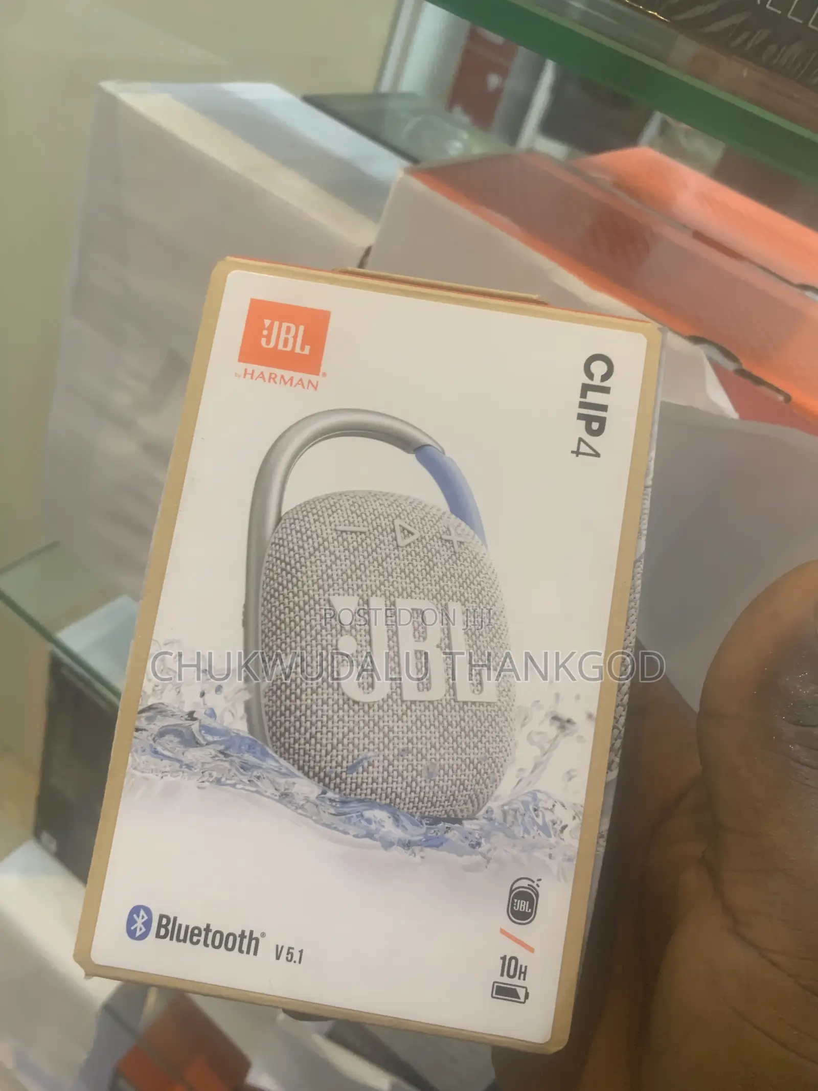 JBL Clip4 Ip67 Waterproof Outdoor Speakers Mini Stereo