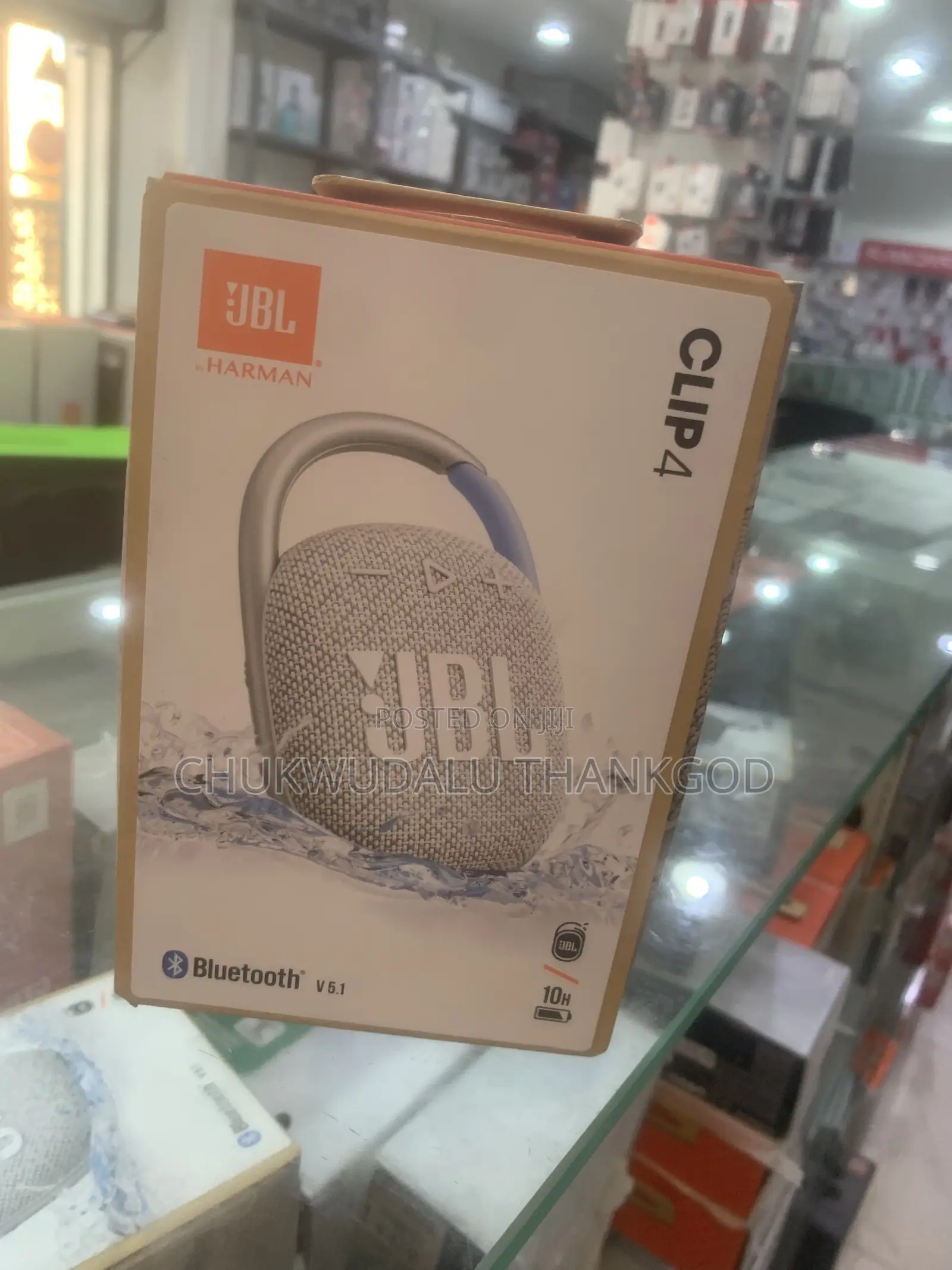 JBL Clip4 Ip67 Waterproof Outdoor Speakers Mini Stereo