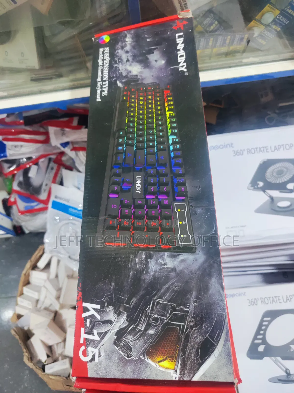 Linmony K-15 RGB Backlight Wired Gaming Keyboard