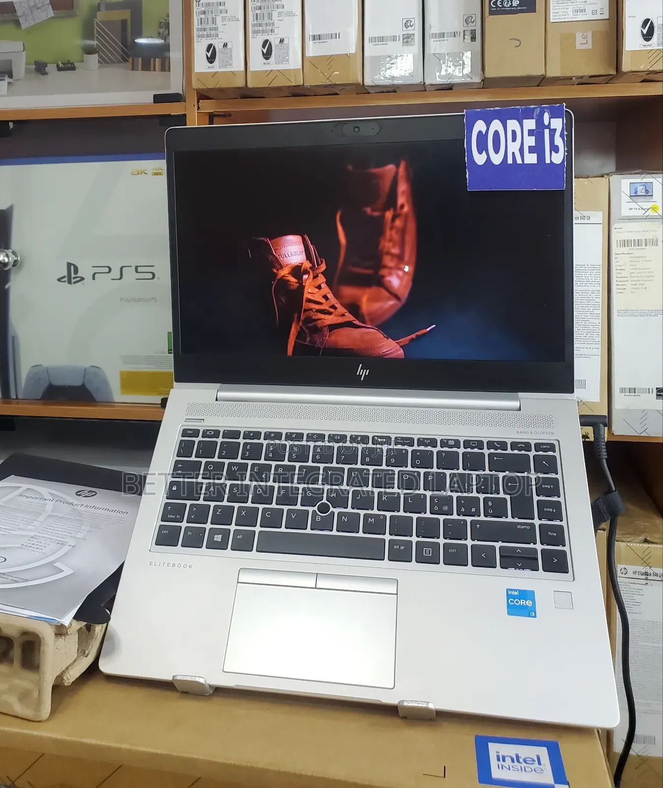 New Laptop HP EliteBook 745 G4 8GB Intel Core i3 SSD 512GB