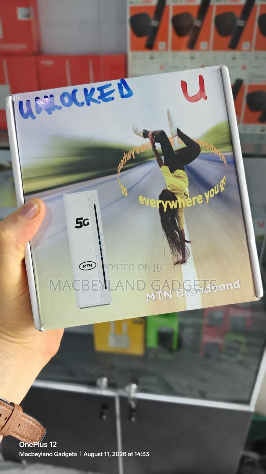 Unlocked MTN 5g Router
