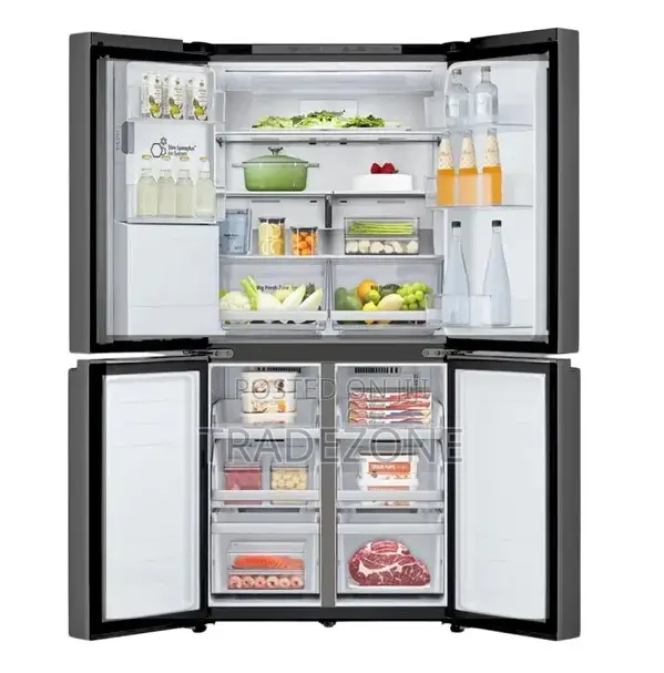 LG 570 Liters French Four Doors Inverter Refrigerator | REF22FFQPB